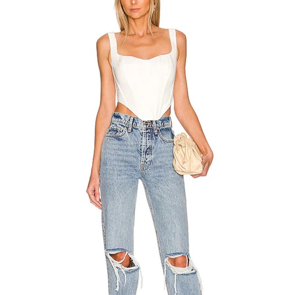 💥 Satin Corset Top | Shell - Picture 2 of 4